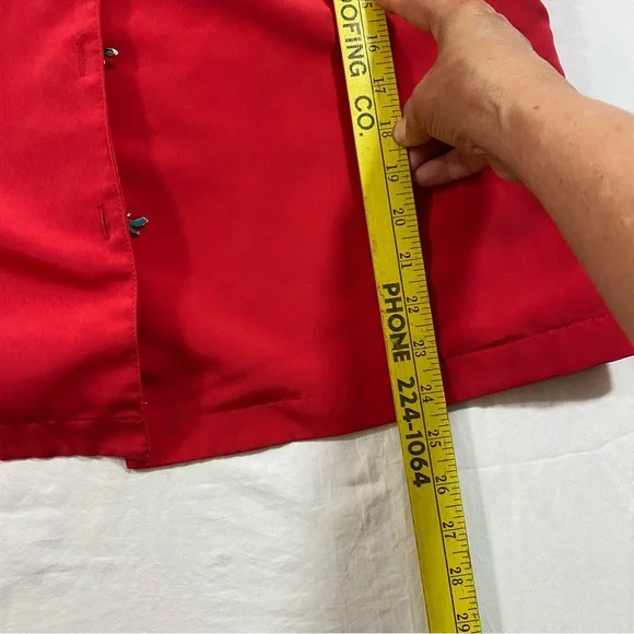 Travel Smith Button Down Cardigan Shirt Women’s Large X-Large Tank Short Sleeve - Picture 11 of 16